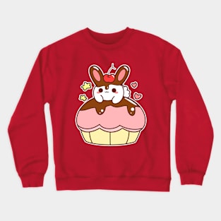 Cupcake Bunny Crewneck Sweatshirt